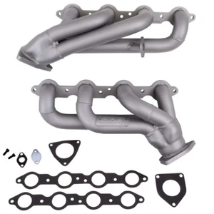 BBK Shorty Exhaust Headers for 1999-2009 Chevy Silverado & GMC Sierra 6.0L V8 - Picture 1 of 6