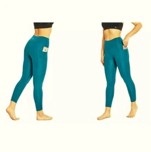 Bally Total Fitness leggings donna vita alta tasca caviglia FLL1145A Medium - Foto 1 di 4