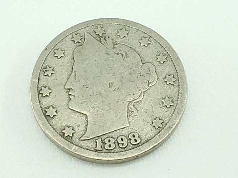 1898 Liberty V Nickel | U.S. Coin Cover