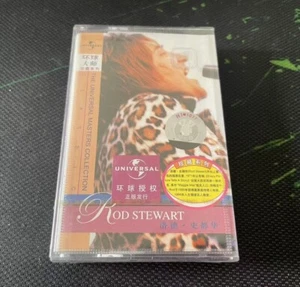 MASTERS of Rod Stewart China 1st Edition Cassette Tape Very Rare Sealed - Picture 1 of 3