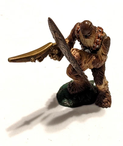 Star Wars Unleashed 2005 WOOKIEE WARRIOR * Fair+ Condition * Combine Shipping Cover