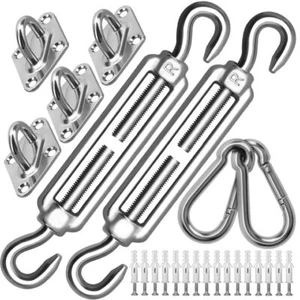 M8 Kit de Fixation de Voile d'ombrage M6 très résistant, kit de Fixation pour au - Photo 1/7