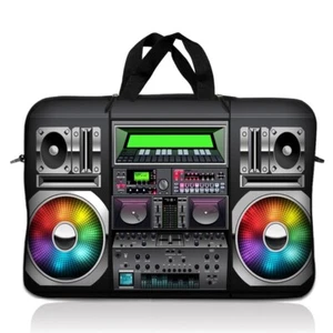 10.2 Inch Tablet Laptop Sleeve Bag Carry Case iPad Pouch with Handle RGB Music - Picture 1 of 2