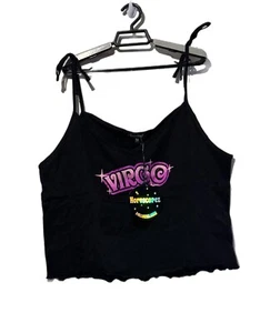 Dolls Kill (L) Horoscopez Virgo PJ Set Top & Bottoms Sz 3X Black Purple Goth NWT - Picture 1 of 5