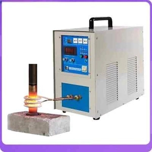 Calentador de inducción de 15KW horno de fusión de metales equipo de endurecimiento de metales de soldadura - Imagen 1 de 13