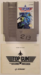 Top Gun 2 The Second Mission - NES Nintendo Game Manual Maverick Dogfight Planes - Picture 1 of 3