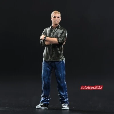1/64 Paul Walke Scene Minatures Figures Doll For Cars Vehicles Props Model Toy - Image 1 of 4