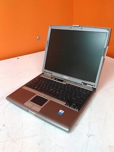 Vintage Dell Latitude D610 14" Laptop Intel Pentium M 1GB Ram 0HD No PSU