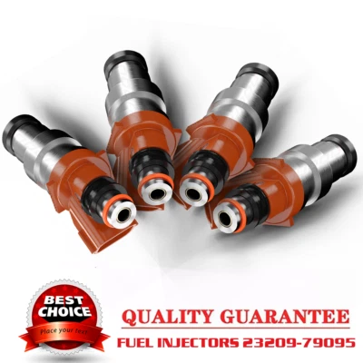 4PCS Fuel Injectors For 1995-2000 Toyota 4Runner Tacoma T100 2.7L I4 23250-75050 Foto 1 de 4