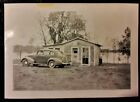 Vintage Old 1946 Photo Of A Cabin Pontiac Car In Pine City Cross Lake Minnesota