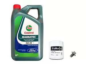 Genuine Ford Focus Ecoboost 1.0L 2014  Oil, Filter & Sump Plug Service Kit - Picture 1 of 1