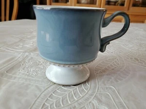 DENBY Langley Castile Blue Footed Coffee Cup Mug England GUC - Picture 1 of 6