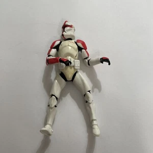 Star Wars Attack of the Clones AOTC Red Clone Trooper Figur Hasbro LFL 2001 Vintage - Bild 1 von 7