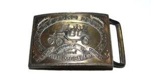 Gürtelschnalle Oldtimer Henry Ford Detroit Automobile Model T Rekordjahr Messing - Bild 1 von 7