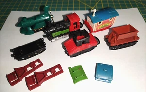 Konvolut Ü-Eier Eisenbahn Loks Waggons Ersatzteile - Guter Zustand - Bild 1 von 1