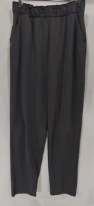Lululemon Womens Pants 6 Keep Moving Dark Gray Drawstring Stretch Luxtreme Tie - Picture 1 of 9