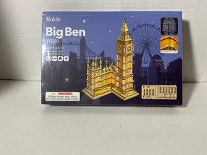 Rolife Big Ben 3D Wooden Puzzle TG507 Brand New Sealed Box - Picture 1 of 2
