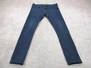 Rag & Bone Jeans Mens 32 Fit 1 Skinny Elm Blue Denim Straight Leg 32x29 USA - Picture 1 of 16