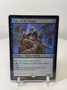 Magic Gathering-MTG-Piper of the Swarm-Throne of Eldraine-PACK FRESH-FOIL-Promo - Picture 1 of 5