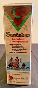 COFANETTO SANDOKAN LA CADUTA DI MOMPRACEM SUPER 8 MM COLORE SONORO 3 BOBINE - Foto 1 di 8