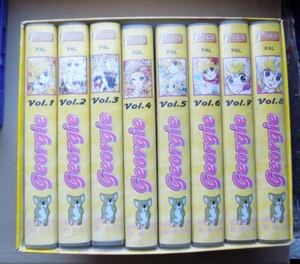 Collector VHS mangas " Georgie " vol. 1 - 8 en français 2001 - env. 11h30min. - Photo 1/5