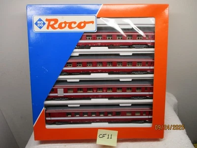 Coches de pasajeros Roco HO 44080 francés SNCF "LECAPITOLE" (4 coches) CF11 Foto 1 de 4