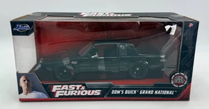 Jada Toys - Fast & Furious - Dom's Black Buick Grand National - Scala 1:24 - Foto 1 di 3