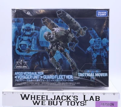 Argo Versaulter Voyager Unit Guard Fleet Ver. Diaclone Tactical Mover Takara NEW - Image 1 of 4