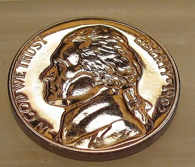 1963 Gem Proof Jefferson   Incandescent Original Hues   #1121 ~ 9 - Image 1 of 2