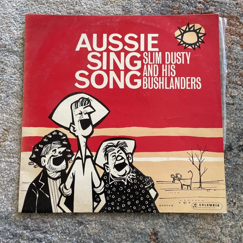 ORIGINAL RETRO VINYL RECORD LP MUSIC STEREO Aussie Sing Song Slim Dusty - image 1 of 3