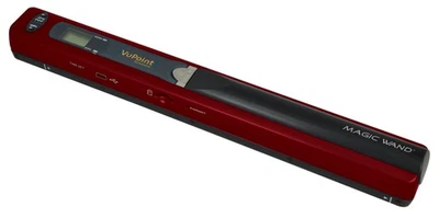 VuPoint PDS-ST415R-VP Magic Wand Hand Scanner - Red - Image 1 of 3