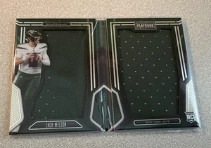 2021 Panini Playbook RC #RJM-ZWI Zach Wilson Jets /99 - Foto 1 di 2