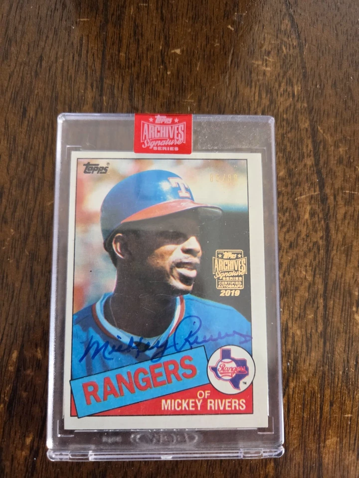 Микки Риверс 2019 Topps Archives Signature Series - Изображение 1 из 1