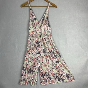 Betsey Johnson Culotte Strampler Damen 6 neuwertig Blumen weites Bein Einteiler elegant - Bild 1 von 19