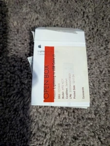 Apple original 3 pies. Cable Lightning a USB (1m) - Blanco - Imagen 1 de 3