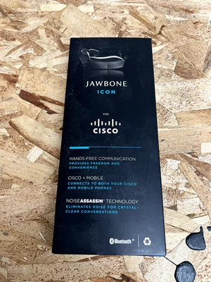 Cisco Jawbone Icon 74-7716-01 Bluetooth Hands-Free Noise Cancelling - Image 1 of 3
