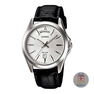 Casio MTP-1370L-7A Men's Quartz Silver Stainless Steel Watch New - Image 1 of 2