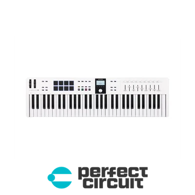 Arturia KeyLab Essential 61 Mk3 (White) MIDI KEYBOARD - NEW - PERFECT CIRCUIT - Image 1 of 4