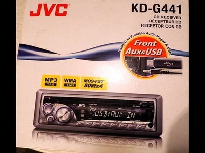 JVC CD Receiver mit abnehmbaren Bedienteil fürs Auto - Bild 1 von 4