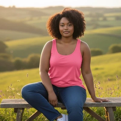 Топ безрукавка Johnny Was Coral розовый с вышивкой с цветочным рисунком размер XL - Изображение 1 из 4