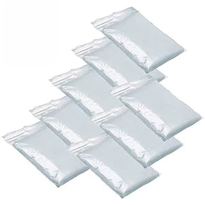 8x Adult Clear Waterproof Hooded Rain Poncho Mac Coat Festival Rain Theme Parks - Picture 1 of 5