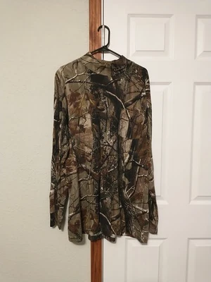 Men's 2XL Cabela's Camo Hunting Long Sleeve Top - Image 1 of 4