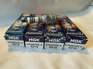 NGK IRIDIUM IX SPARK PLUGS x 4 - CR9EHIX-9 (6216) FIT HONDA CB600F HORNET 98-23 - Picture 1 of 1