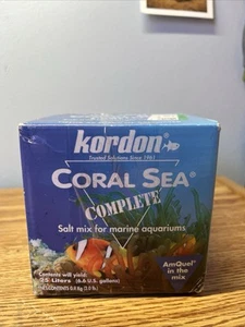 Kordon Coral Sea Komplett Salzmischung für Meerwasseraquarium für 25 Liter 6,6 Gallonen - Bild 1 von 5