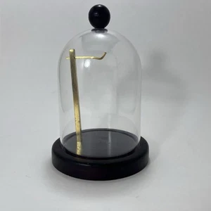 Pocket Watch Display Plastic Dome Holding Hanging Stand - Picture 1 of 11
