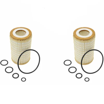 2X Engine Oil Filter HU718/5x For Mercedes-Benz C32 C300 E55 AMG CL600 E280 E350 - Image 1 of 4