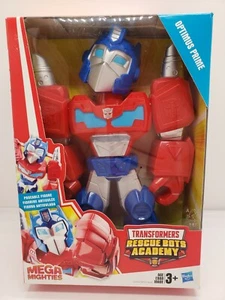 Rescan OPTIMUS PRIME Transformers Rescue Bots Academy Playskool Racing Truck New - Picture 1 of 5