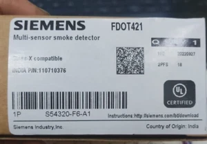 NUOVO SIEMENS FDOT421 RILEVATORE DI FUMO FOTOELETTRICO (spedizione gratuita) - Foto 1 di 2