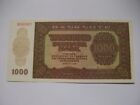 DDR Banknote Geldschein 1000 Mark 1948 Deutschland Wasserzeichen B Serie Kfr. 1