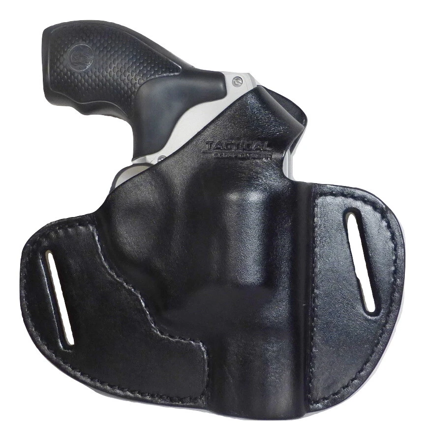 Tactical Scorpion Leather 2 Slot Holster Fit: Taurus 85 605 856 S&W 637/642/437
